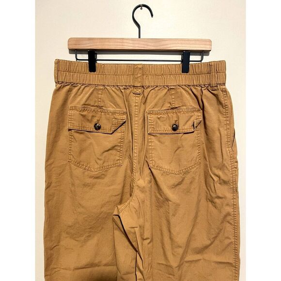 Madewell Cotton Ripstop Pull-On Straight Cargo Pants Women's Size Large - Picture 8 of 11